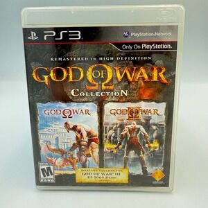 God of War Collection(Sony PlayStation 3, PS3) Greatest Hits CIB
